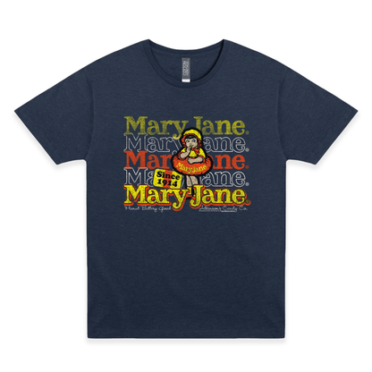 mary jane since 1914 graphic t shirt vintage candy brand unisex nostalgia tee