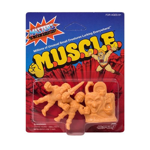 Masters of the Universe M.U.S.C.L.E Mini-Figures Wave 3 C-Pack