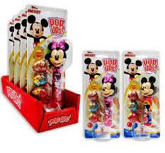 Pop Ups Mickey, Daisy and Minnie Lollipop Blister Pack 1.26oz