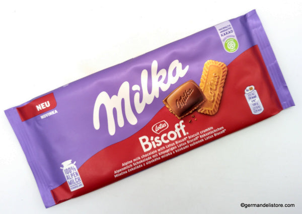Milka Bar- Lotus Biscoff 3oz