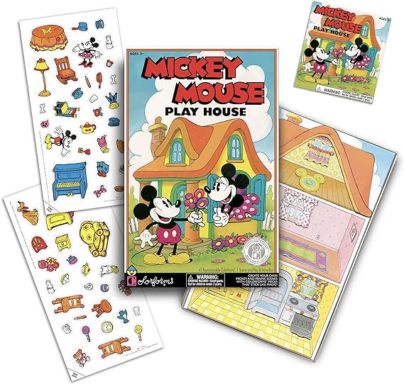 Colorforms Mickey & Minnie Retro Playset