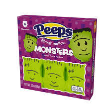 Halloween Peeps 6ct Marshmallow Monsters 3oz