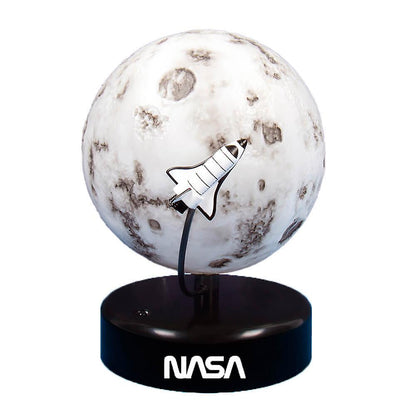 NASA Moon Lamp with Rocket