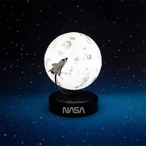 NASA Moon Lamp with Rocket