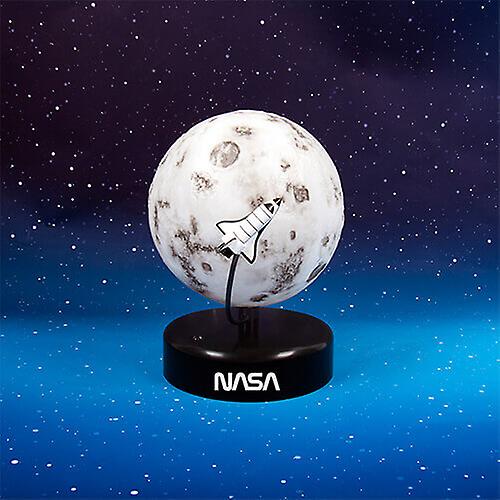 NASA Moon Lamp with Rocket