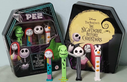 PEZ Nightmare Before Christmas Gift Tin