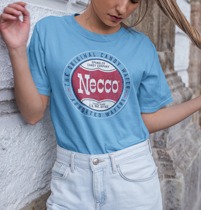 unisex necco wafers shirt styled casually nostalgic candy lover outfit