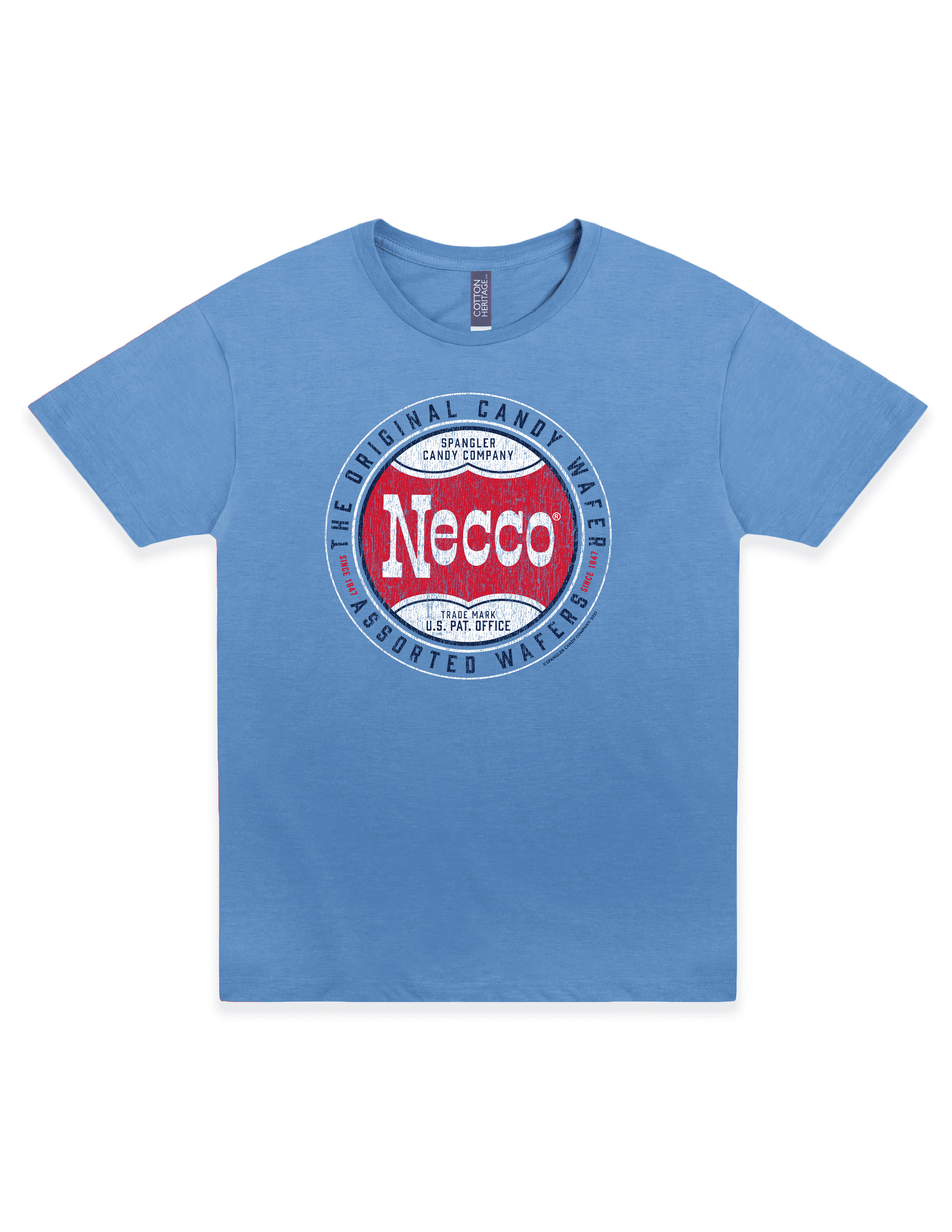 necco wafer seal since 1847 graphic t shirt retro candy brand unisex nostalgia tee