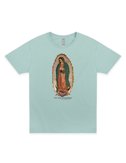 our lady of guadalupe vintage catholic religious graphic t shirt unisex faith apparel