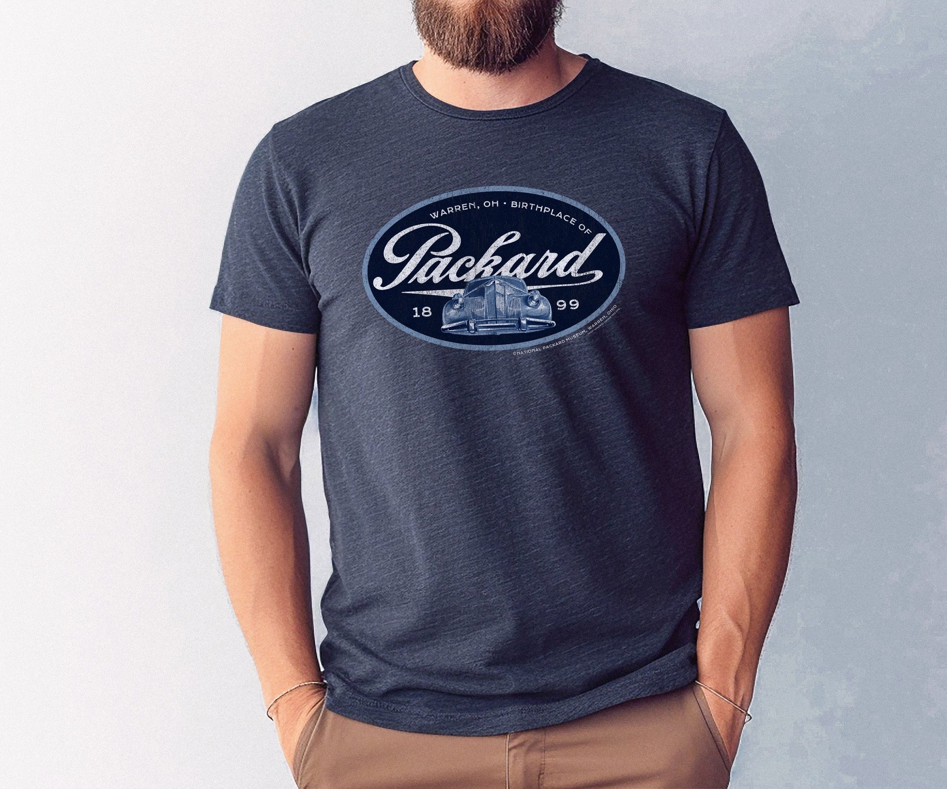 unisex packard car warren ohio vintage shirt styled casually retro automotive outfit