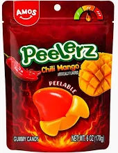 Amos Gummy Peelerz Chili Mango 6oz