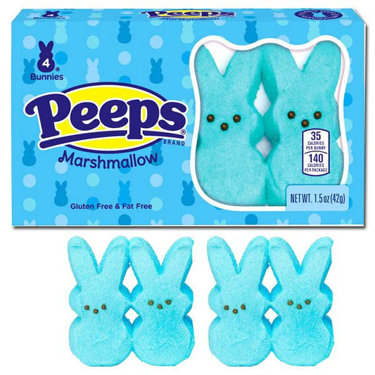 Easter PEEPS® 4 Count Blue Bunnies