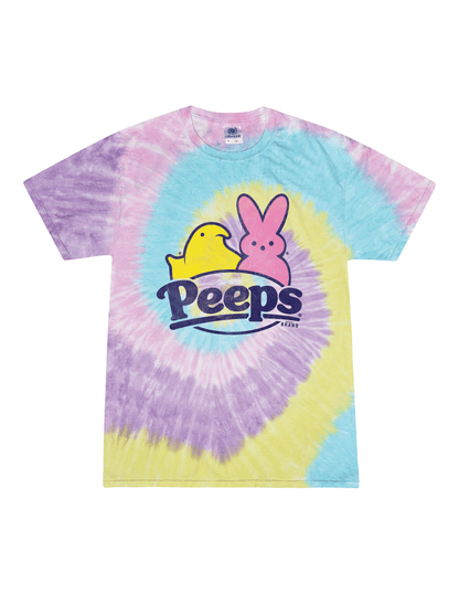 peeps jelly bean tie dye graphic t shirt officially licensed candy brand unisex nostalgia tee