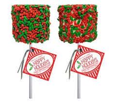 Giant Marshmallow Pop Happy Holly-Days