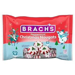 Christmas Brach's  Peppermint Nougats 11oz