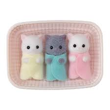 Calico Critters- Persian Cat Triplets