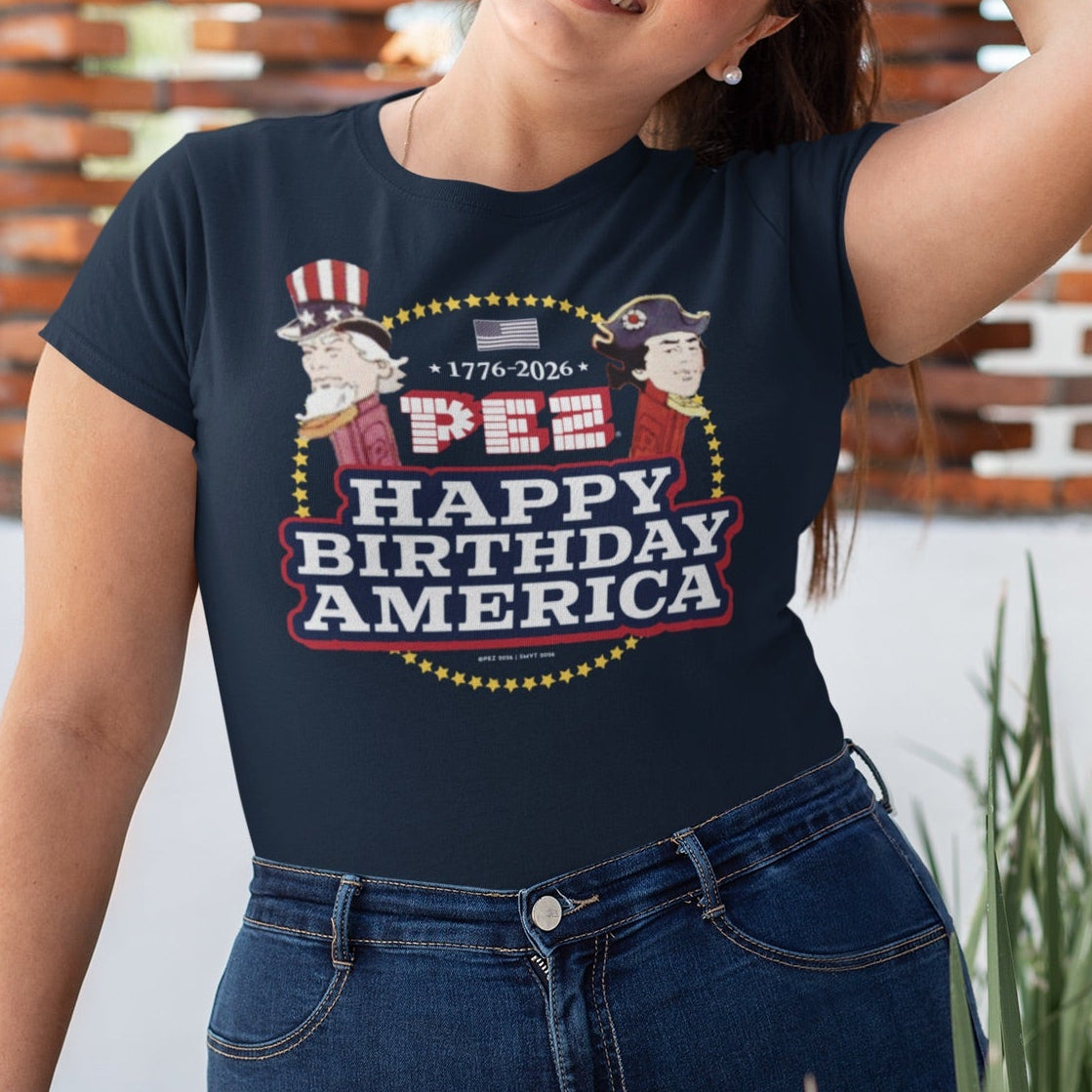 unisex pez america 250 anniversary shirt styled casually patriotic retro candy outfit