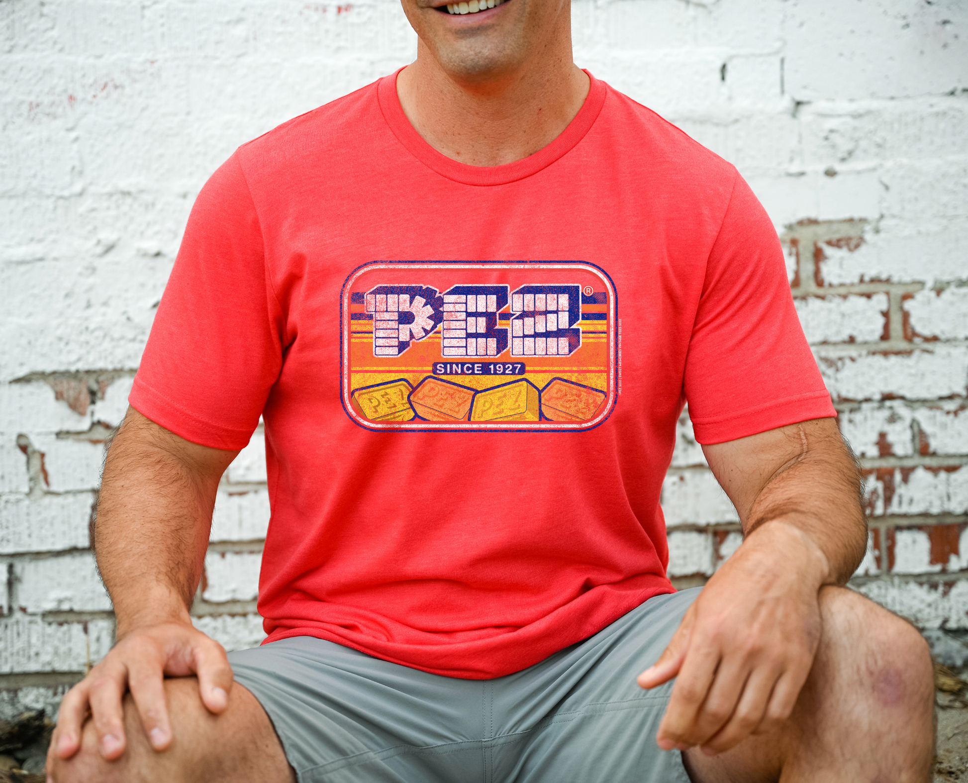 unisex pez since 1927 shirt styled casually nostalgic candy lover outfit