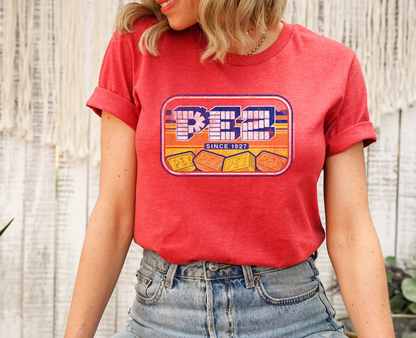 unisex pez since 1927 shirt styled casually nostalgic candy lover outfit