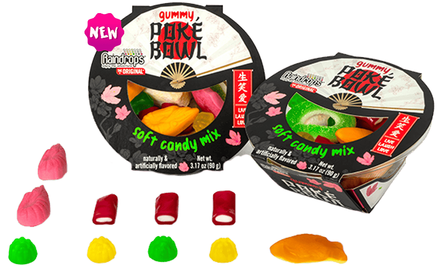 Raindrops Gummy Poke Bowl
