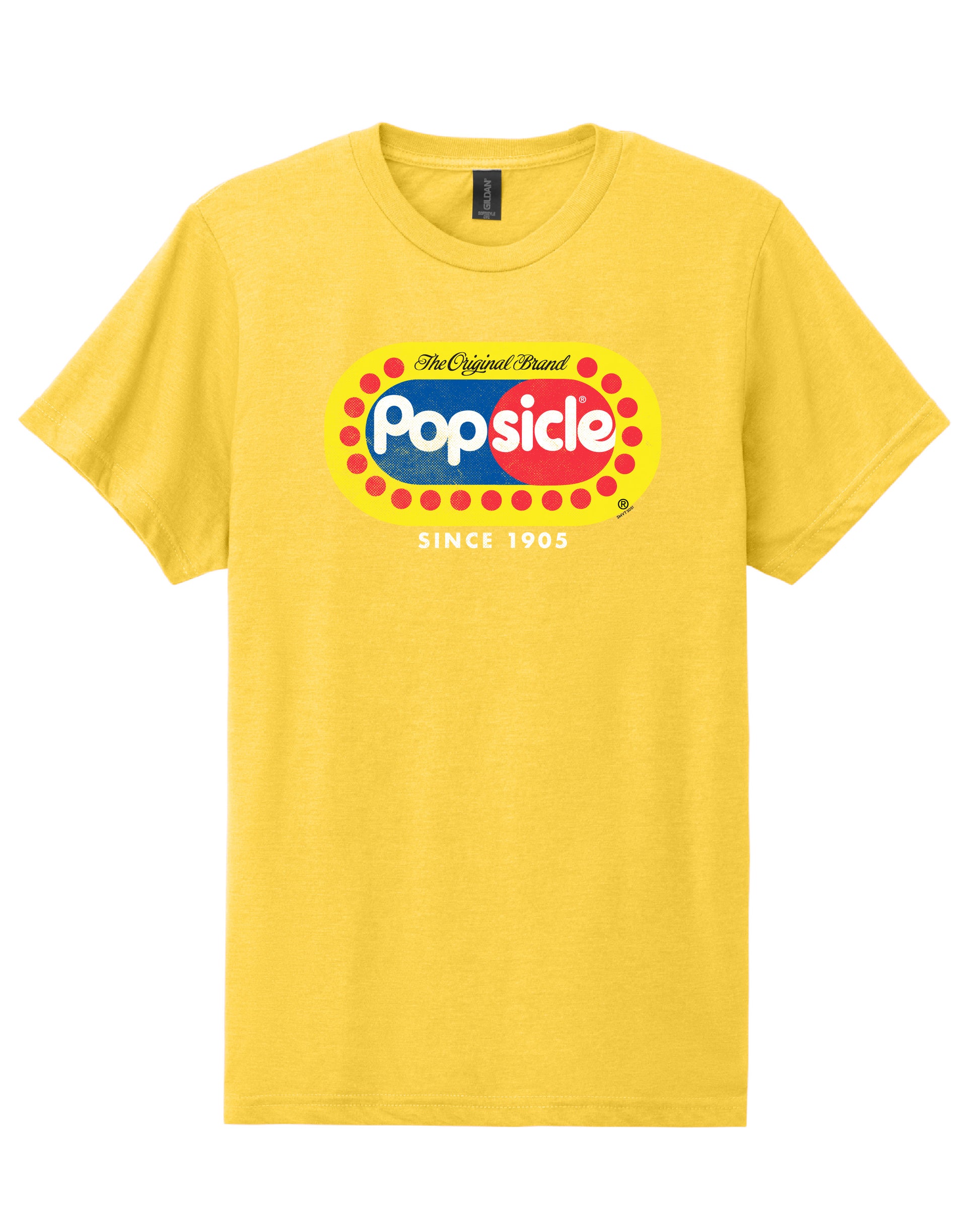 Popsicle® The Original Authentic Tee featuring the classic Popsicle logo and vintage-inspired artwork on an officially licensed unisex graphic T-shirt.