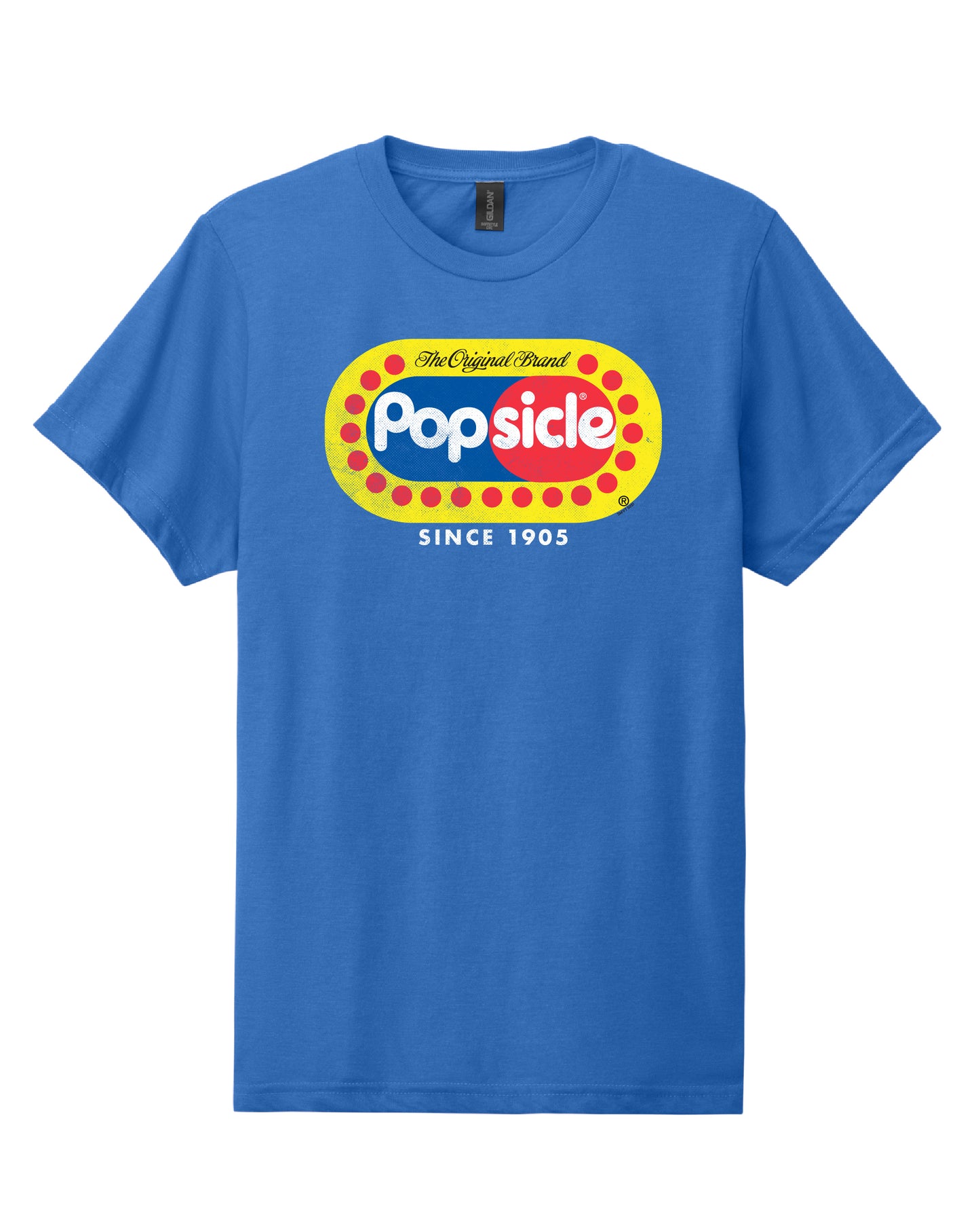 Popsicle® The Original Authentic Tee featuring the classic Popsicle logo and vintage-inspired artwork on an officially licensed unisex graphic T-shirt.