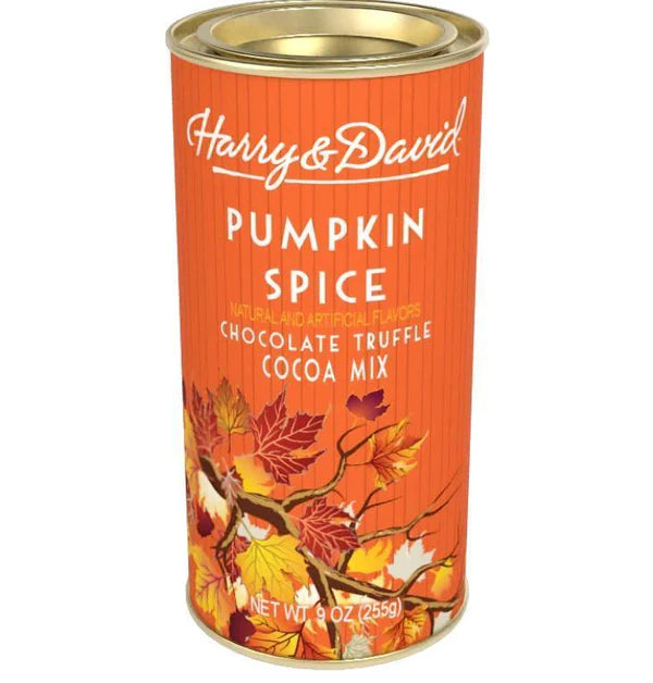 Harry & David Pumpkin Spice Chocolate Truffle Cocoa 9oz