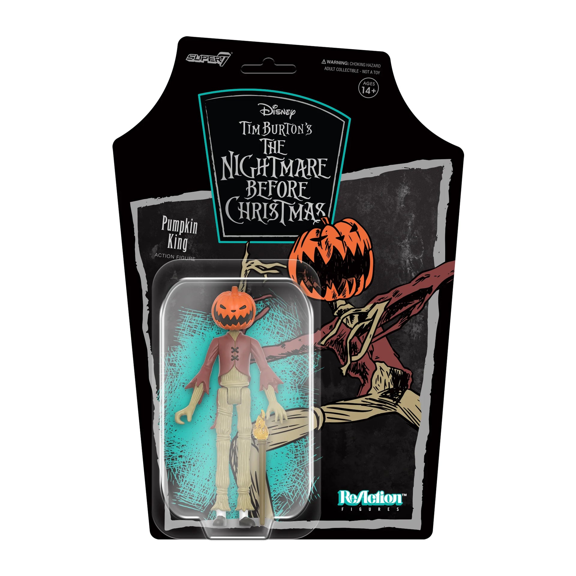 Nightmare Before Christmas ReAction Figure W2- Pumpkin King Sweet Memories Vintage Tees & Candy Nightmare Before Christmas ReAction Figure W2- Pumpkin King Sweet Memories Vintage Tees & Candy