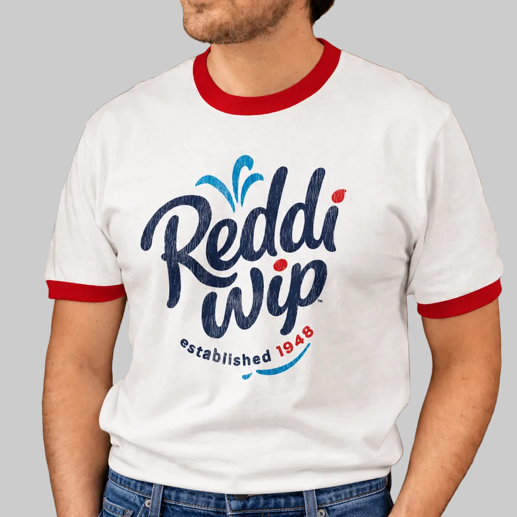 unisex reddi wip vintage dessert shirt styled casually retro snack outfit