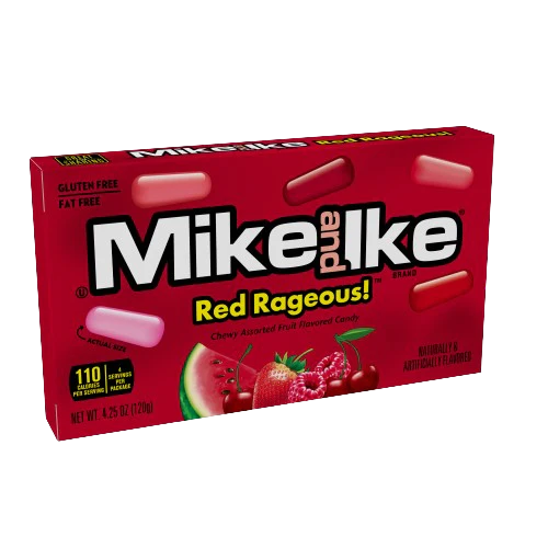Mike & Ike Red Rageous - 4.25oz Theater Box