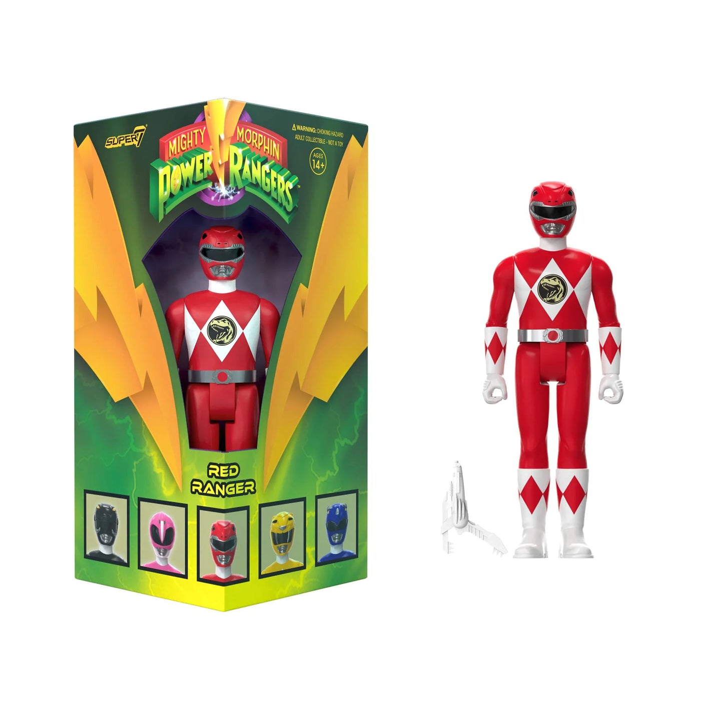 Mighty Morphin Power Rangers Reaction SDCC 2023- Red Ranger (Triangle Box) SDCC 2023