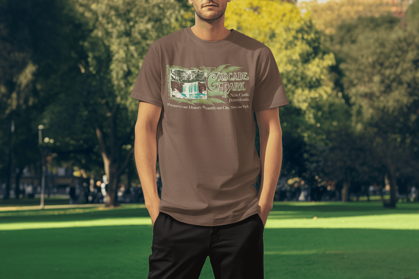 Cascade Park Save Our Park Tee