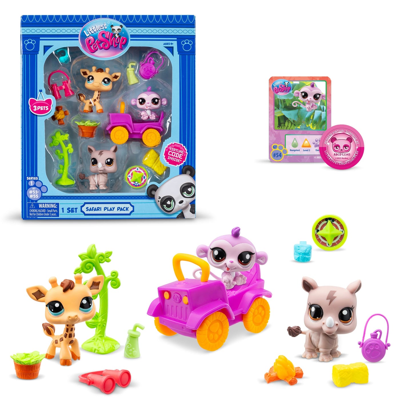 Littlest Pet Shop- Safari Play Pack