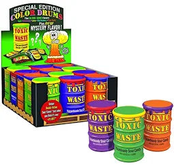 Toxic Waste Drums Assorted Colors 1.7oz