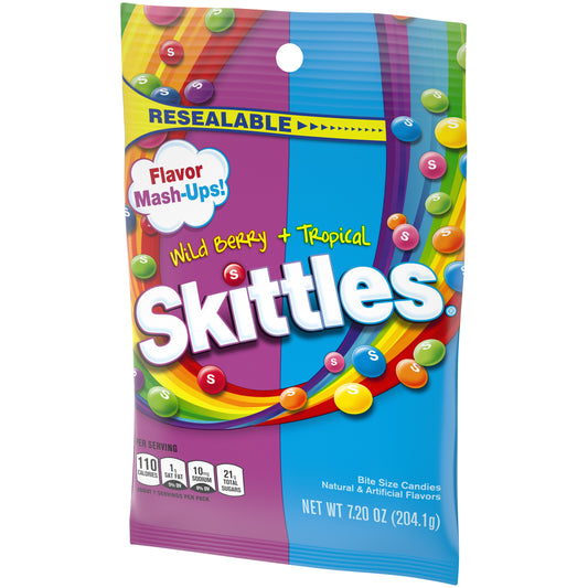 Skittles Mash Ups (Wildberry/Tropical) 7.2oz