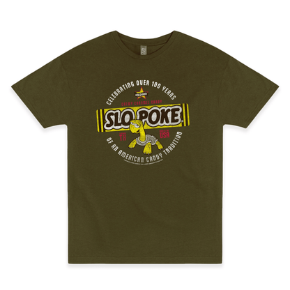 slo poke chewy caramel candy graphic t shirt retro candy brand unisex nostalgia tee