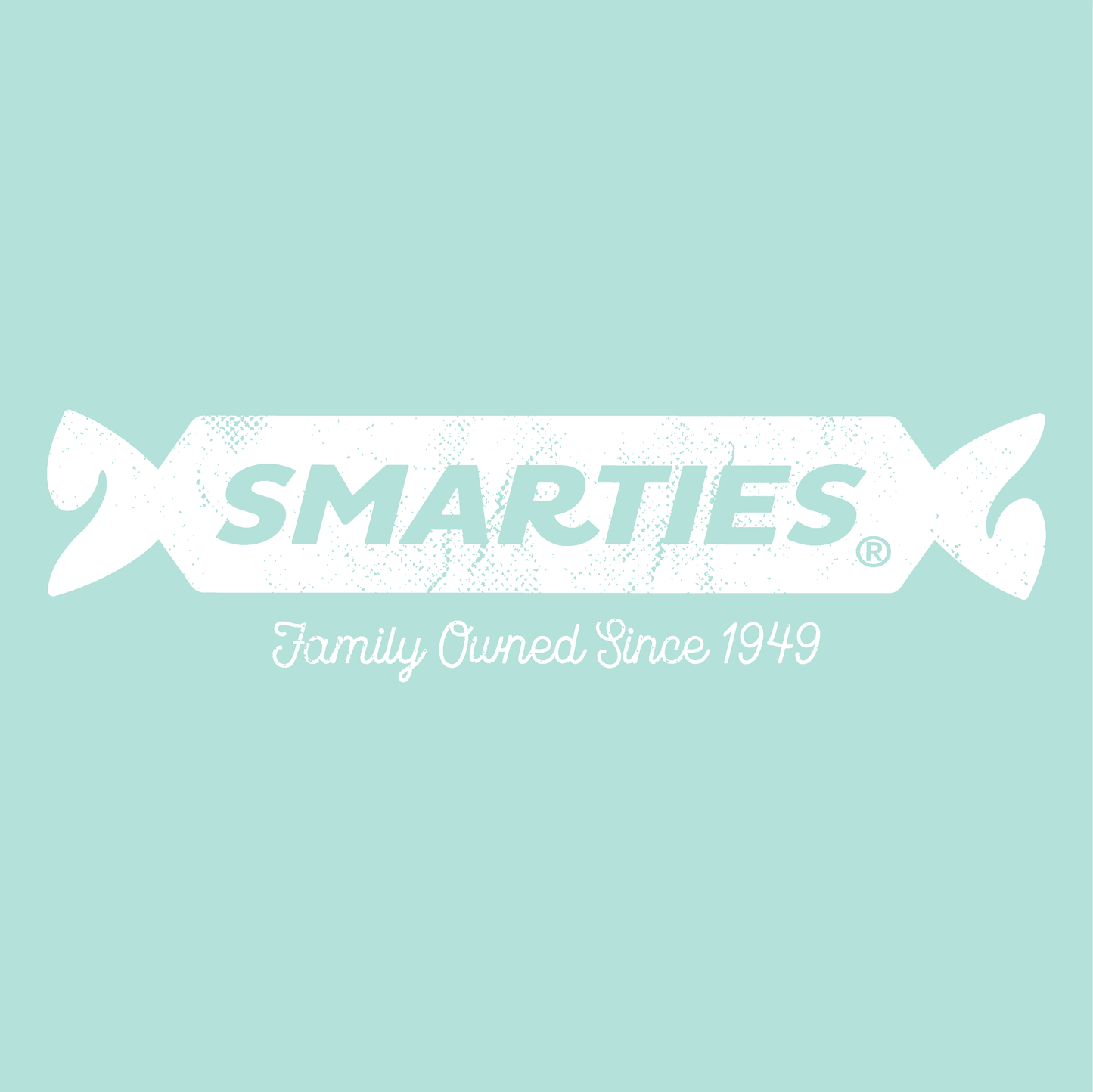 close up of smarties mega lollies groovy pastel candy graphic