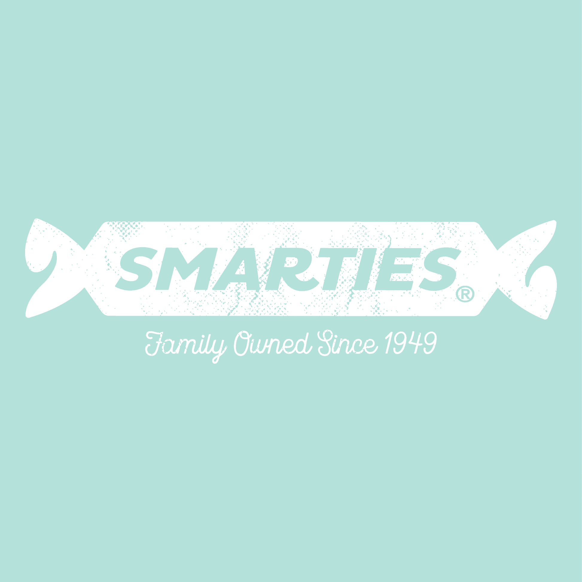 close up of smarties mega lollies groovy pastel candy graphic