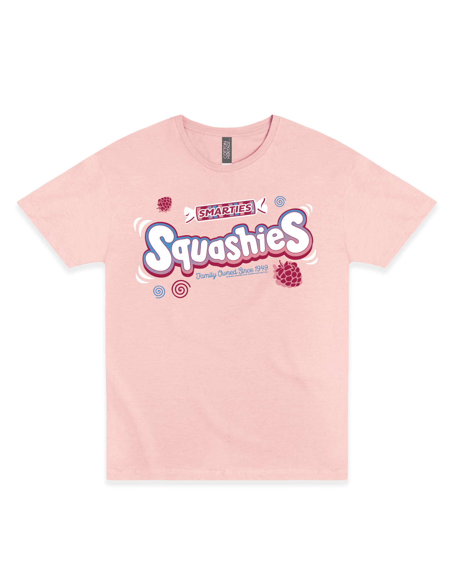 smarties squashies graphic t shirt officially licensed candy brand unisex nostalgia tee