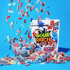 Sour Patch Kids Red, White and Blue 1.8lb Bag – Sweet Memories Vintage ...