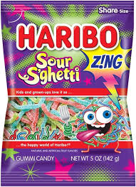 Haribo Sour S'Ghetti 5oz