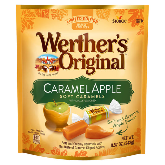 Werther's Original Caramel Apple Soft Caramels 8.57oz