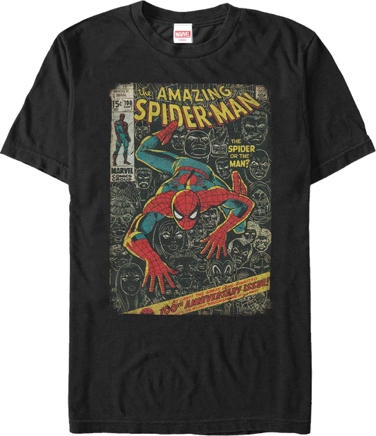 100th Anniversary Issue Spider-Man Marvel Comics T-Shirt