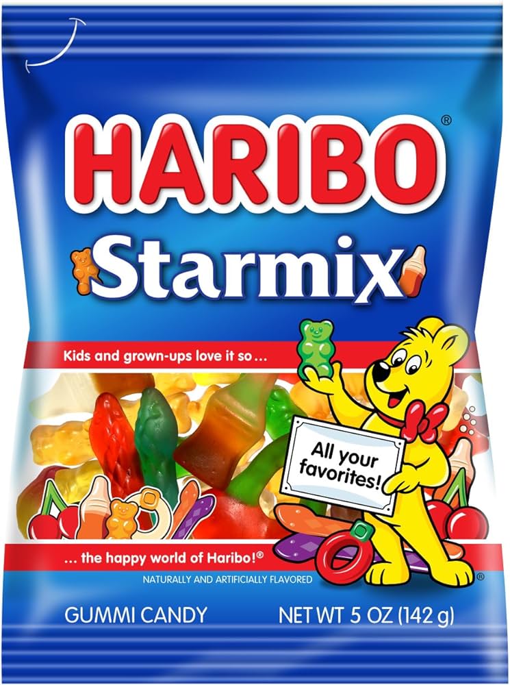 Haribo Peg Bag Starmix 5oz