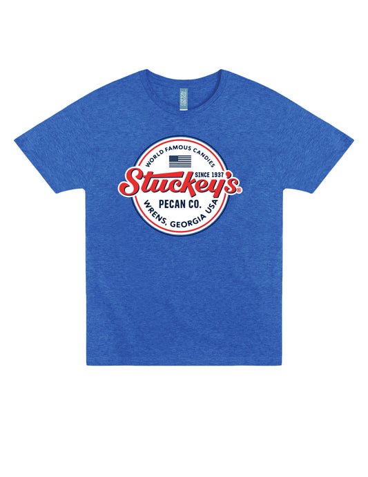 Stuckey's® Made in the USA Tee featuring patriotic Americana graphics on an officially licensed unisex graphic T-shirt. 