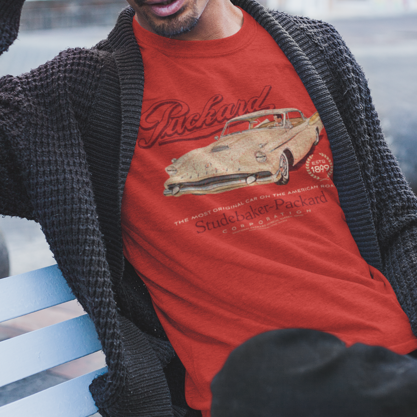 unisex studebaker packard hawk vintage shirt styled casually retro car enthusiast outfit
