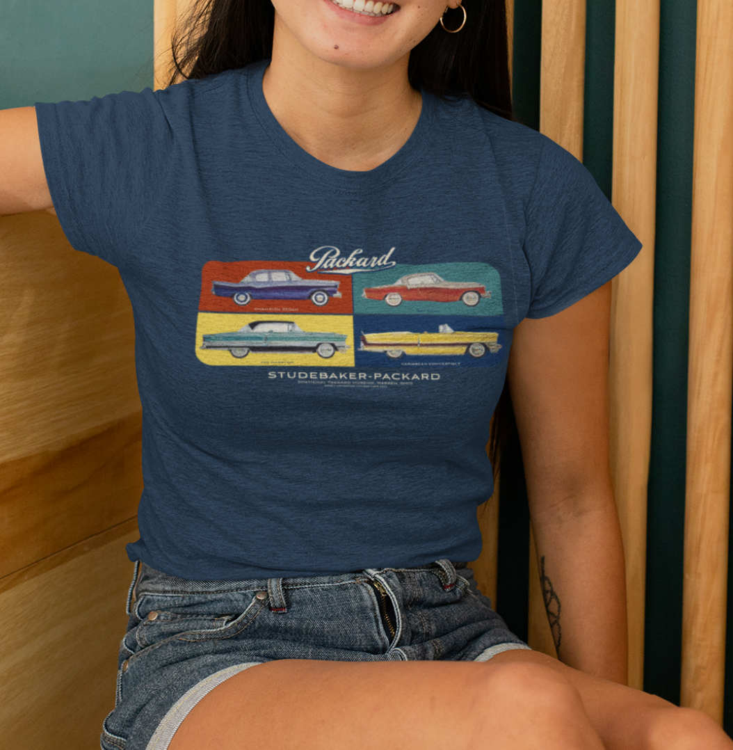 unisex studebaker packard vintage shirt styled casually retro car enthusiast outfit