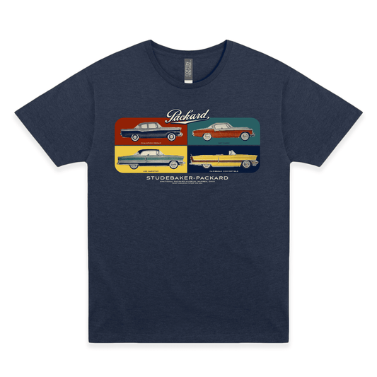 studebaker packard warren ohio vintage automotive graphic t shirt unisex retro apparel