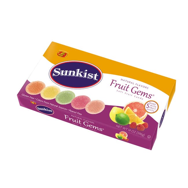 Sunkist Fruit Gems Box- 14oz