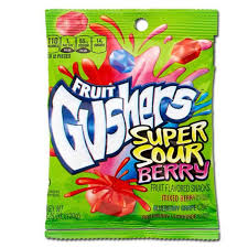Gushers Peg Bag- Super Sour Berry